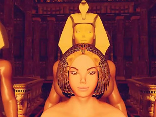 aShemaleTube Video - History Futa Orgy Egypt Begins Futa On Male Futanari 3d